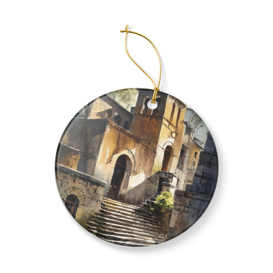 Gondar Ethiopia Ornament: Unique Gondar Souvenir, Gondar Ethiopia Xmas Decor, and Authentic Gondar Gift