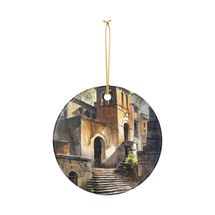 Gondar Ethiopia Ornament: Unique Gondar Souvenir, Gondar Ethiopia Xmas Decor, and Authentic Gondar Gift