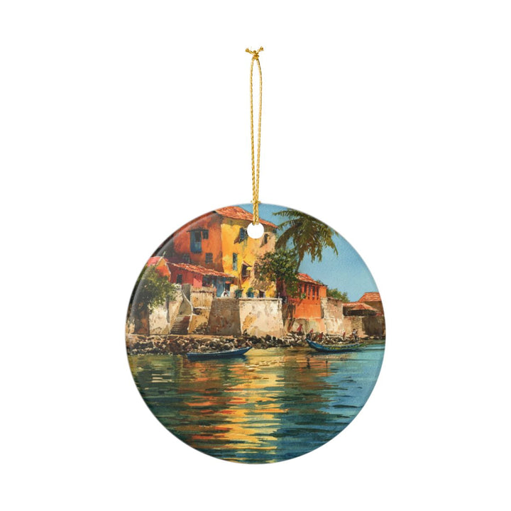 Goree Island Ornament: Unique Goree Island Souvenir, Goree Island Xmas Decor, and Authentic Goree Island Gift