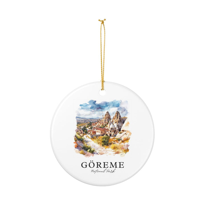 Göreme Turkey Ornament: Unique Göreme Souvenir, Göreme Turkey Xmas Decor, and Authentic Göreme Gift