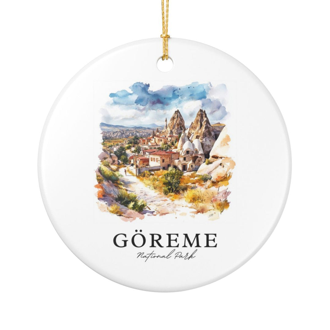 Göreme Turkey Ornament: Unique Göreme Souvenir, Göreme Turkey Xmas Decor, and Authentic Göreme Gift