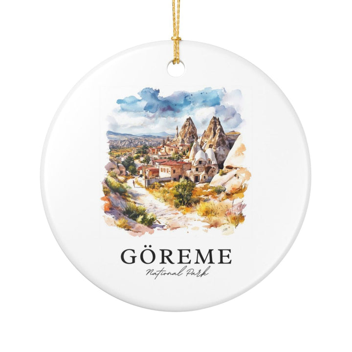 Göreme Turkey Ornament: Unique Göreme Souvenir, Göreme Turkey Xmas Decor, and Authentic Göreme Gift