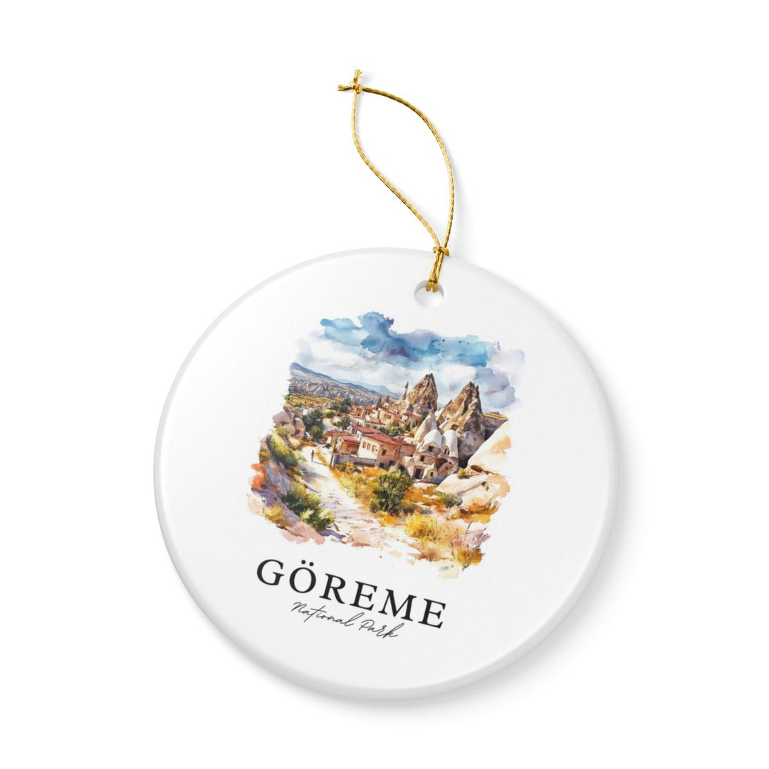 Göreme Turkey Ornament: Unique Göreme Souvenir, Göreme Turkey Xmas Decor, and Authentic Göreme Gift