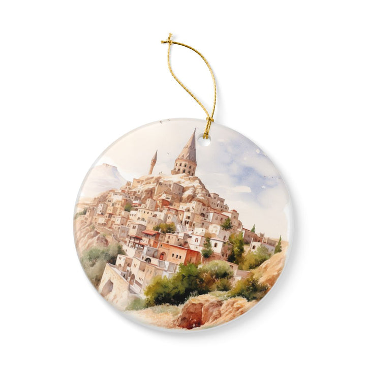 Goreme Turkey Ornament: Unique Goreme Souvenir, Goreme Turkey Xmas Decor, and Authentic Goreme Gift