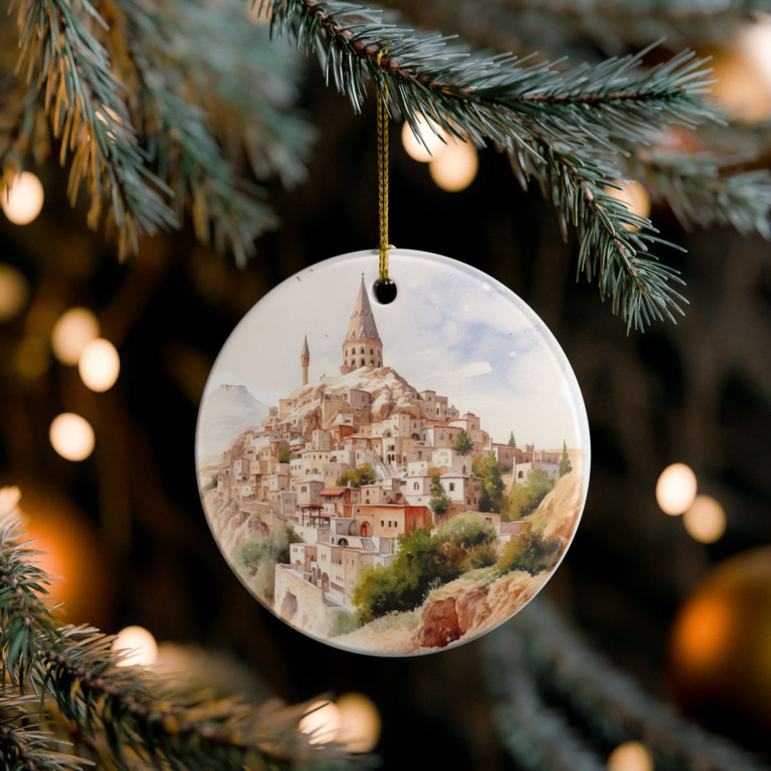Goreme Turkey Ornament: Unique Goreme Souvenir, Goreme Turkey Xmas Decor, and Authentic Goreme Gift