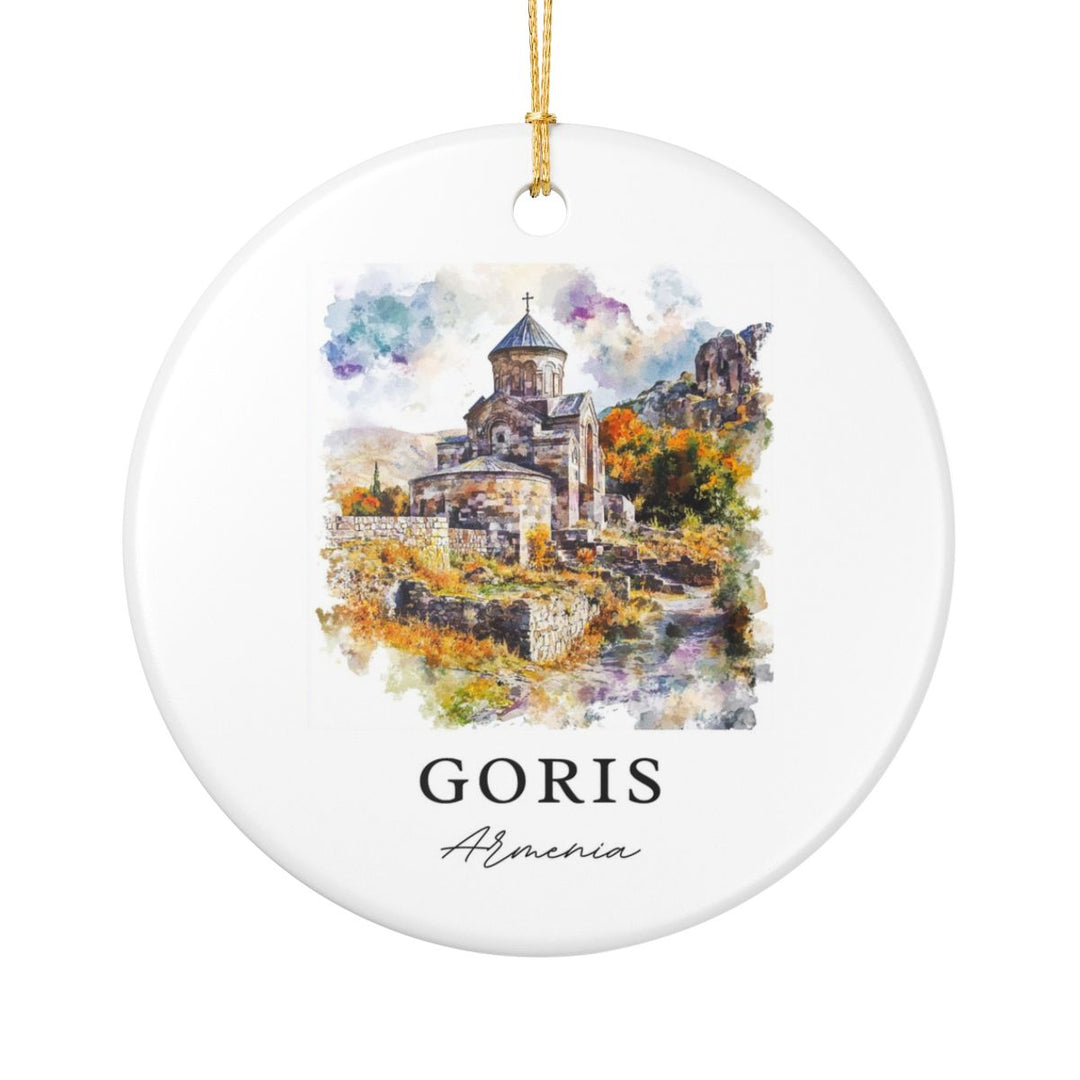 Goris Armenia Ornament: Unique Goris Armenia Souvenir, Goris Armenia Xmas Decor, and Authentic Goris Armenia Gift