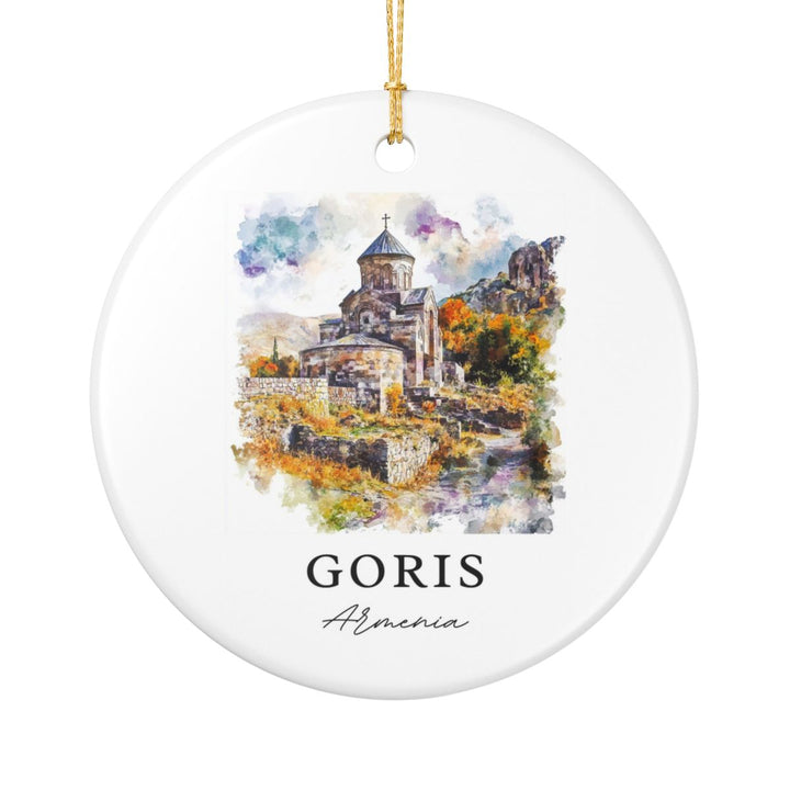 Goris Armenia Ornament: Unique Goris Armenia Souvenir, Goris Armenia Xmas Decor, and Authentic Goris Armenia Gift