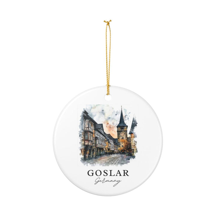 Goslar Germany Ornament: Unique Goslar Souvenir, Goslar Germany Xmas Decor, and Authentic Goslar Gift