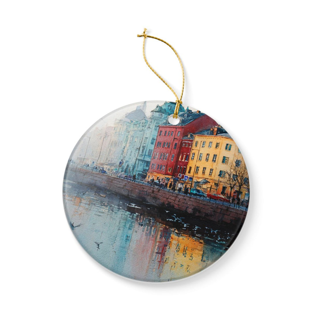 Gothenburg Sweden Ornament: Unique Gothenburg Souvenir, Gothenburg Sweden Xmas Decor, and Authentic Gothenburg Gift