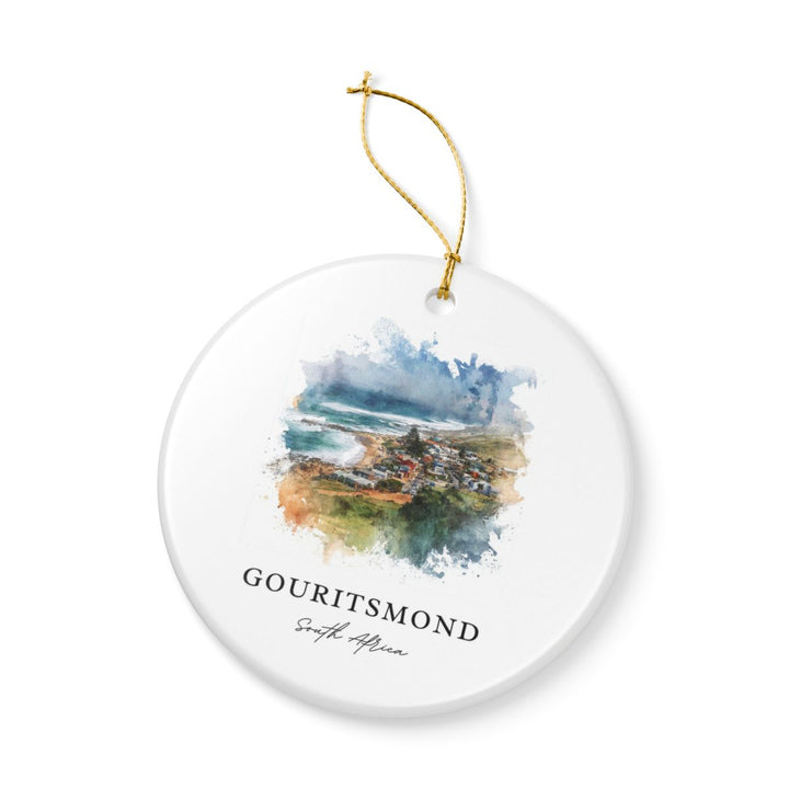 Gouritzmond South Africa Ornament: Unique Gouritzmond Souvenir, Gouritzmond South Africa Xmas Decor, and Authentic Gouritzmond Gift