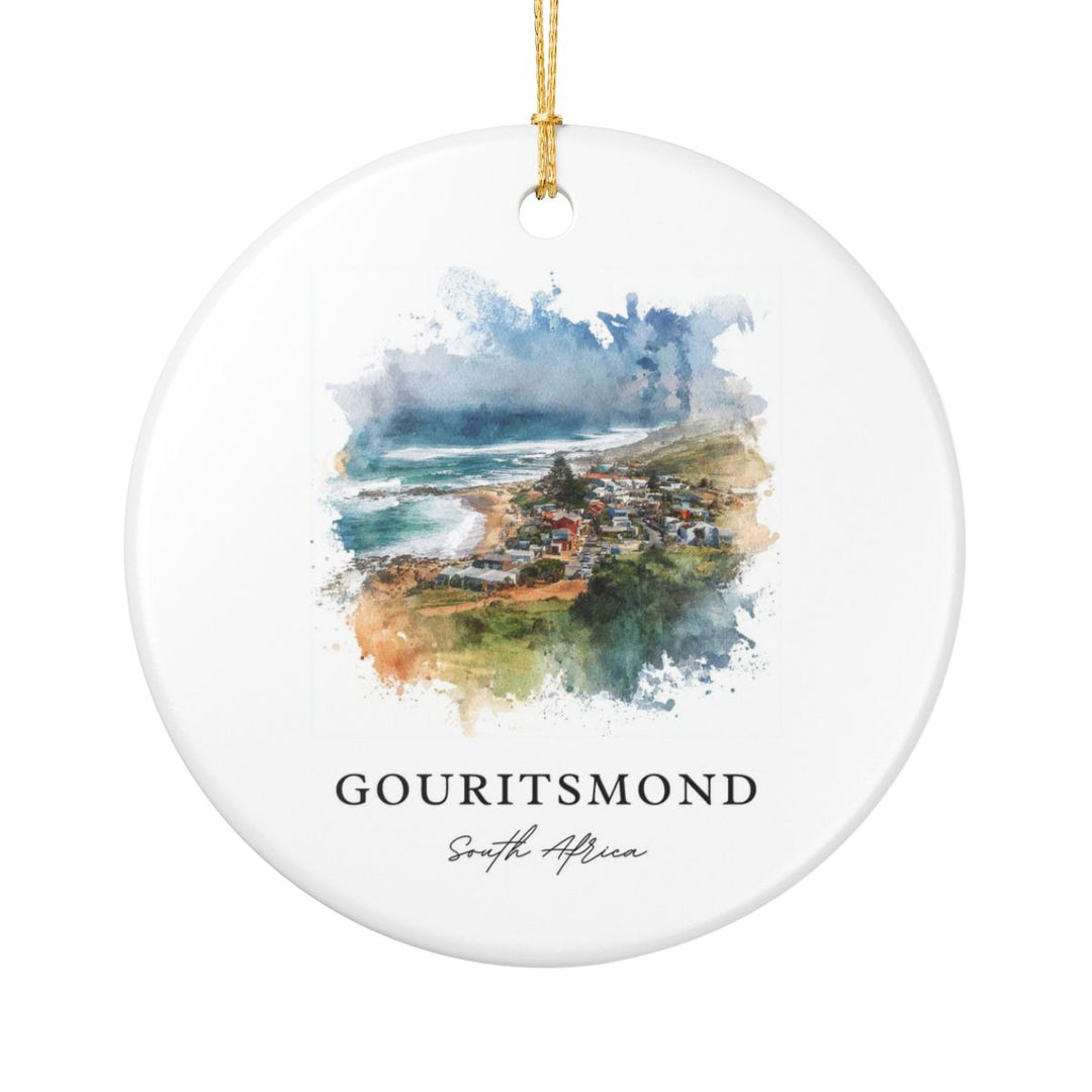 Gouritzmond South Africa Ornament: Unique Gouritzmond Souvenir, Gouritzmond South Africa Xmas Decor, and Authentic Gouritzmond Gift