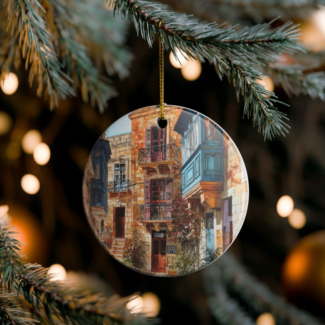Gozo Malta Ornament: Unique Gozo Malta Souvenir, Gozo Malta Xmas Decor, and Authentic Gozo Malta Gift