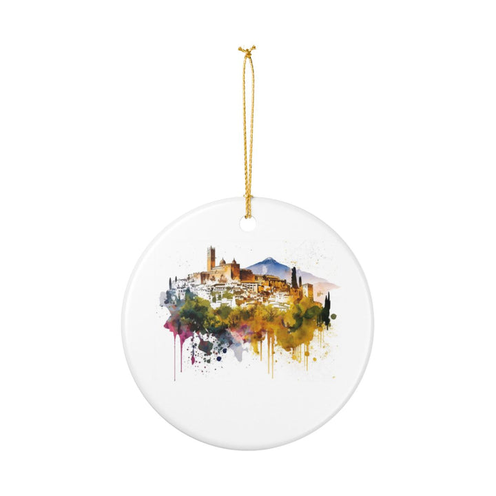 Granada Spain Ornament: Unique Granada Spain Souvenir, Granada Spain Xmas Decor, and Authentic Granada Spain Gift