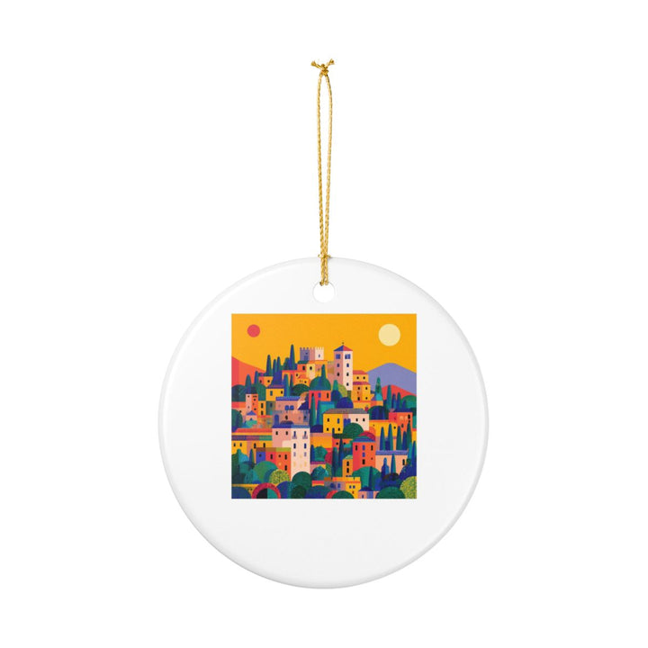 Granada Spain Ornament: Unique Granada Spain Souvenir, Granada Spain Xmas Decor, and Authentic Granada Spain Gift