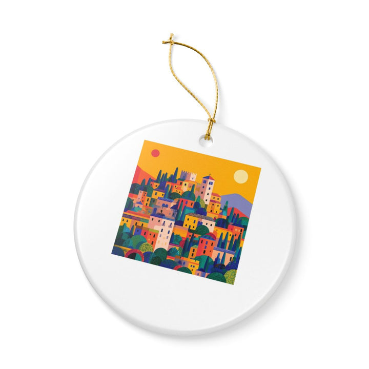 Granada Spain Ornament: Unique Granada Spain Souvenir, Granada Spain Xmas Decor, and Authentic Granada Spain Gift