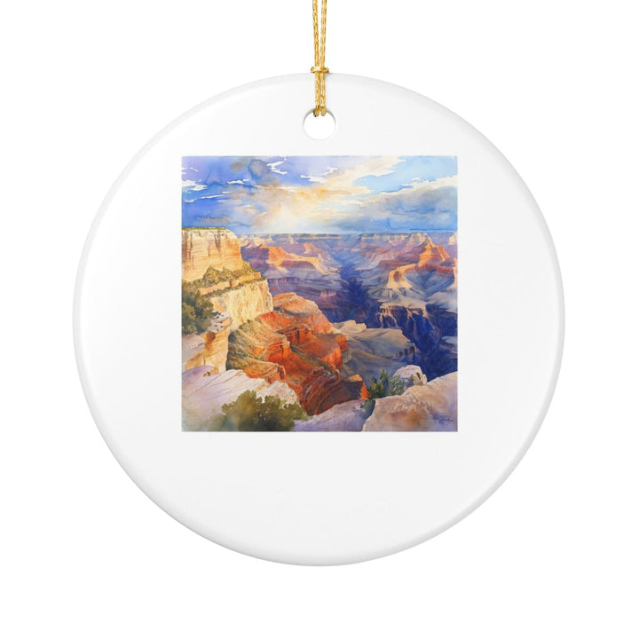 Grand Canyon USA Ornament: Unique Grand Canyon Souvenir, Grand Canyon USA Xmas Decor, and Authentic Grand Canyon Gift