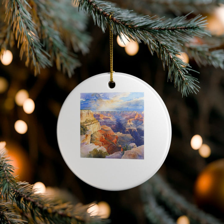 Grand Canyon USA Ornament: Unique Grand Canyon Souvenir, Grand Canyon USA Xmas Decor, and Authentic Grand Canyon Gift