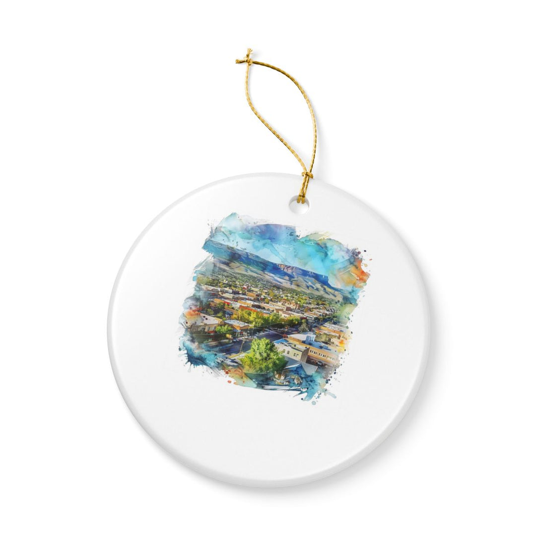 Grand Junction USA Ornament: Unique Grand Junction Souvenir, Grand Junction USA Xmas Decor, and Authentic Grand Junction Gift