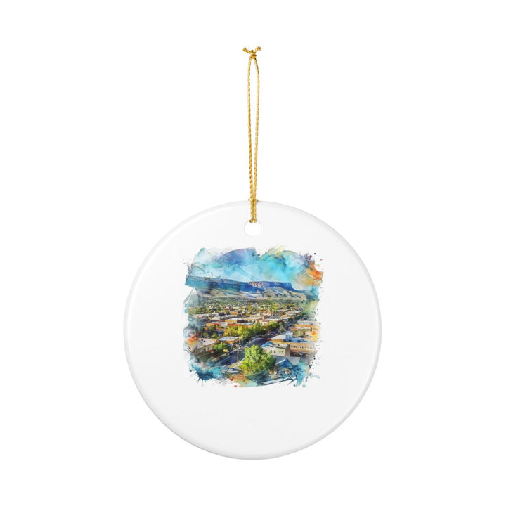 Grand Junction USA Ornament: Unique Grand Junction Souvenir, Grand Junction USA Xmas Decor, and Authentic Grand Junction Gift