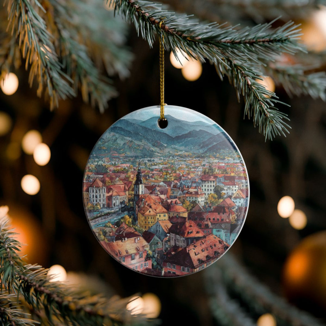 Graz Austria Ornament: Unique Graz Souvenir, Graz Austria Xmas Decor, and Authentic Graz Gift