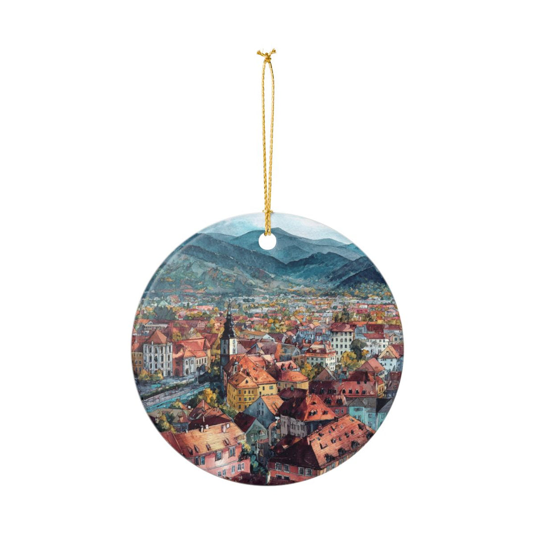 Graz Austria Ornament: Unique Graz Souvenir, Graz Austria Xmas Decor, and Authentic Graz Gift