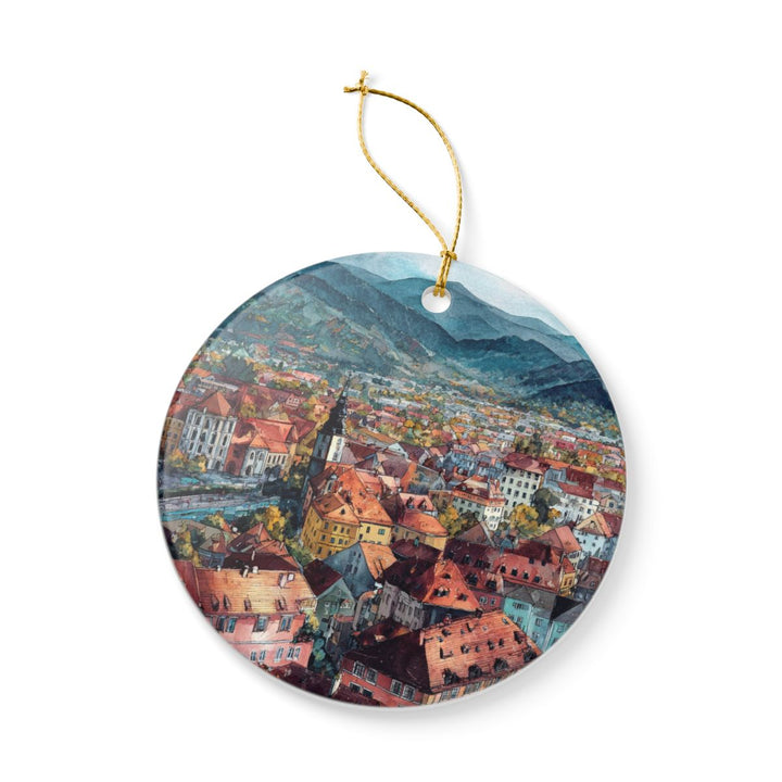 Graz Austria Ornament: Unique Graz Souvenir, Graz Austria Xmas Decor, and Authentic Graz Gift