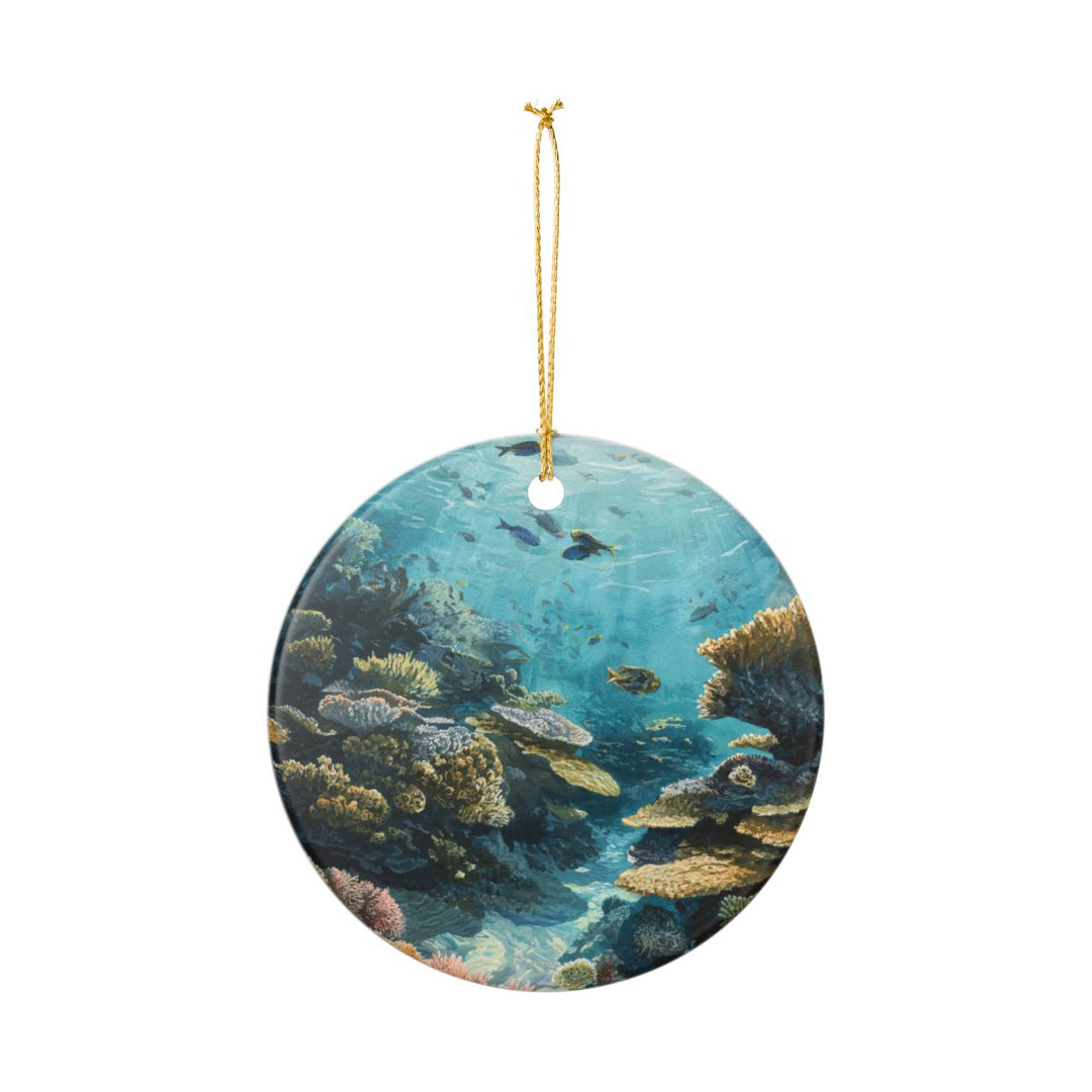 Great Barrier Reef Australia Ornament: Unique Great Barrier Reef Souvenir, Great Barrier Reef Australia Xmas Decor, and Authentic Great Barrier Reef Gift