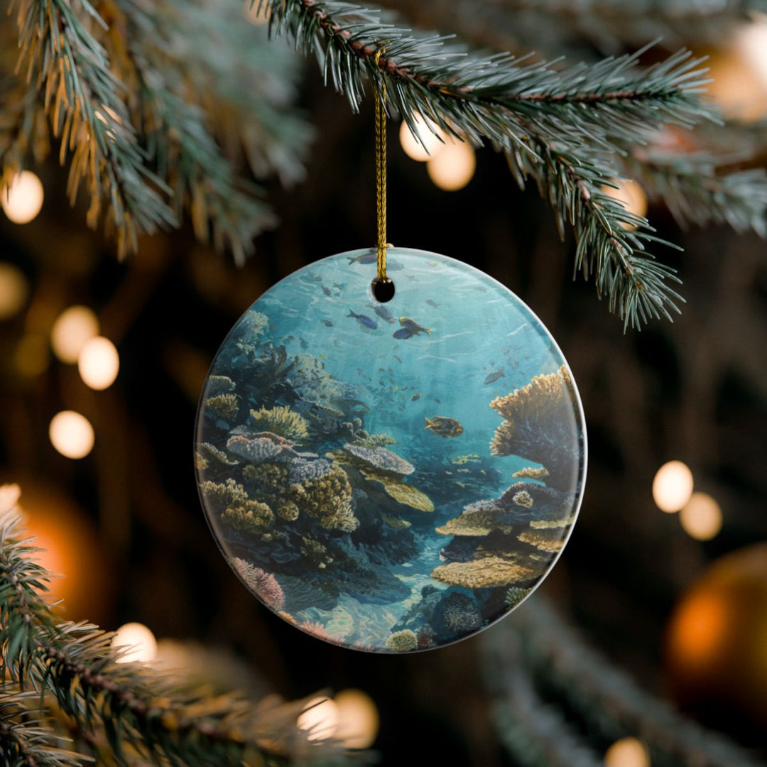 Great Barrier Reef Australia Ornament: Unique Great Barrier Reef Souvenir, Great Barrier Reef Australia Xmas Decor, and Authentic Great Barrier Reef Gift