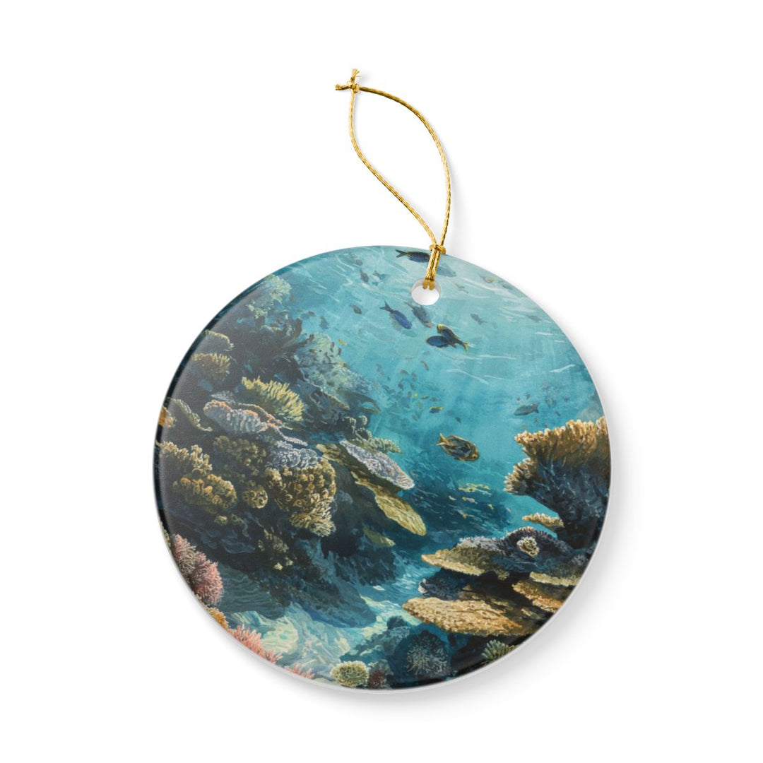 Great Barrier Reef Australia Ornament: Unique Great Barrier Reef Souvenir, Great Barrier Reef Australia Xmas Decor, and Authentic Great Barrier Reef Gift