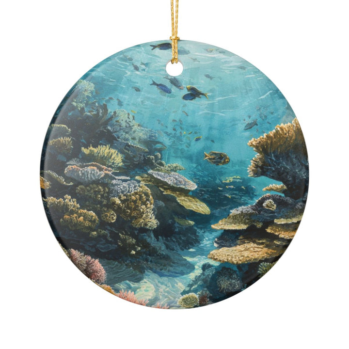 Great Barrier Reef Australia Ornament: Unique Great Barrier Reef Souvenir, Great Barrier Reef Australia Xmas Decor, and Authentic Great Barrier Reef Gift