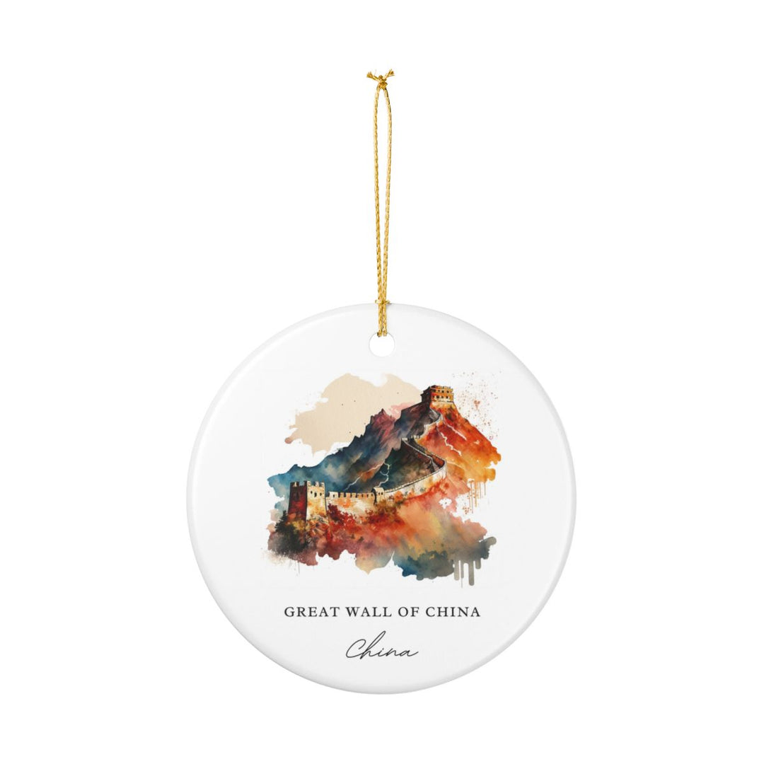 Great Wall of China China Ornament: Unique Great Wall of China Souvenir, Great Wall of China China Xmas Decor, and Authentic Great Wall of China Gift