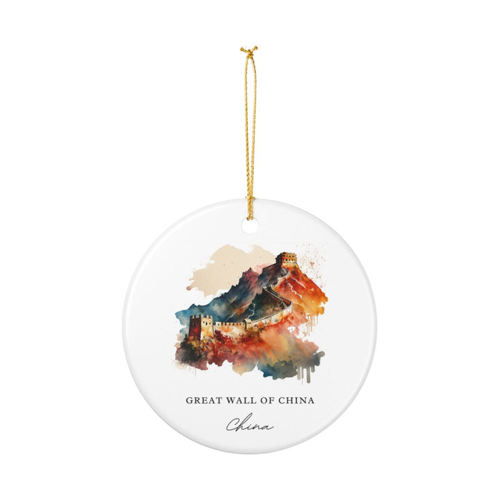 Great Wall of China China Ornament: Unique Great Wall of China Souvenir, Great Wall of China China Xmas Decor, and Authentic Great Wall of China Gift