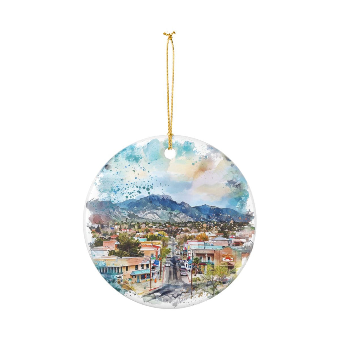 Green Valley Arizona Ornament: Unique Green Valley Souvenir, Green Valley Arizona Xmas Decor, and Authentic Green Valley Gift