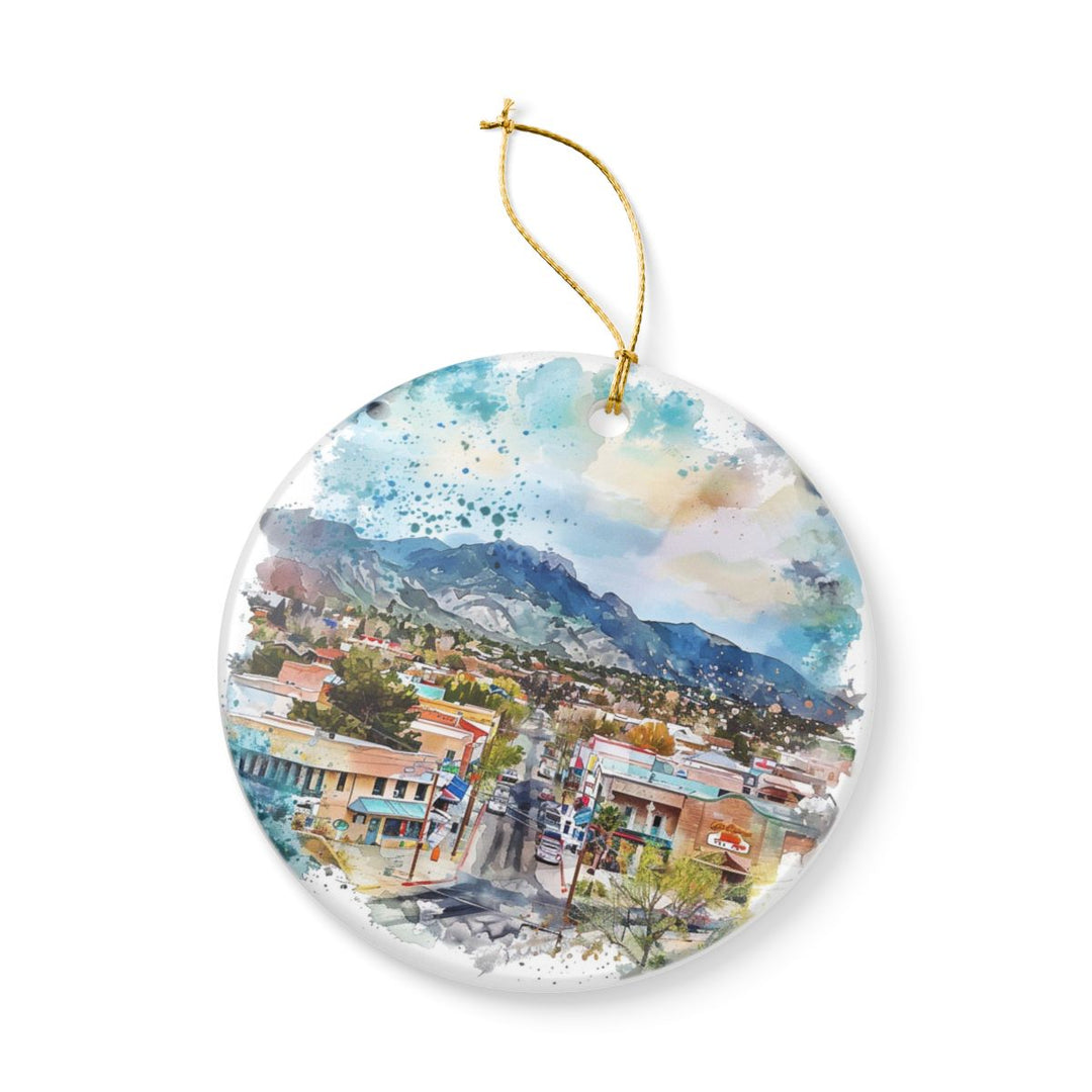 Green Valley Arizona Ornament: Unique Green Valley Souvenir, Green Valley Arizona Xmas Decor, and Authentic Green Valley Gift