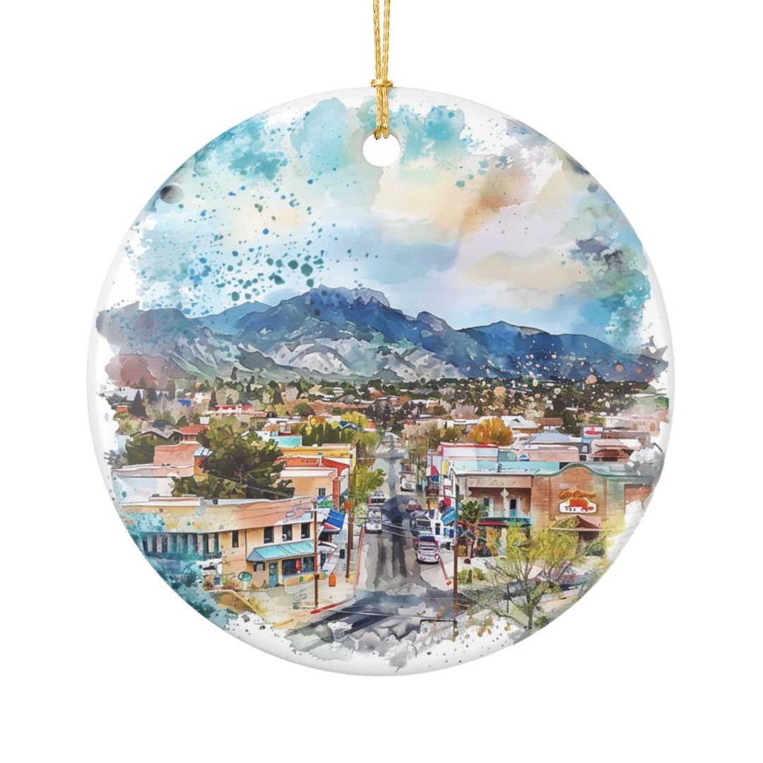 Green Valley Arizona Ornament: Unique Green Valley Souvenir, Green Valley Arizona Xmas Decor, and Authentic Green Valley Gift