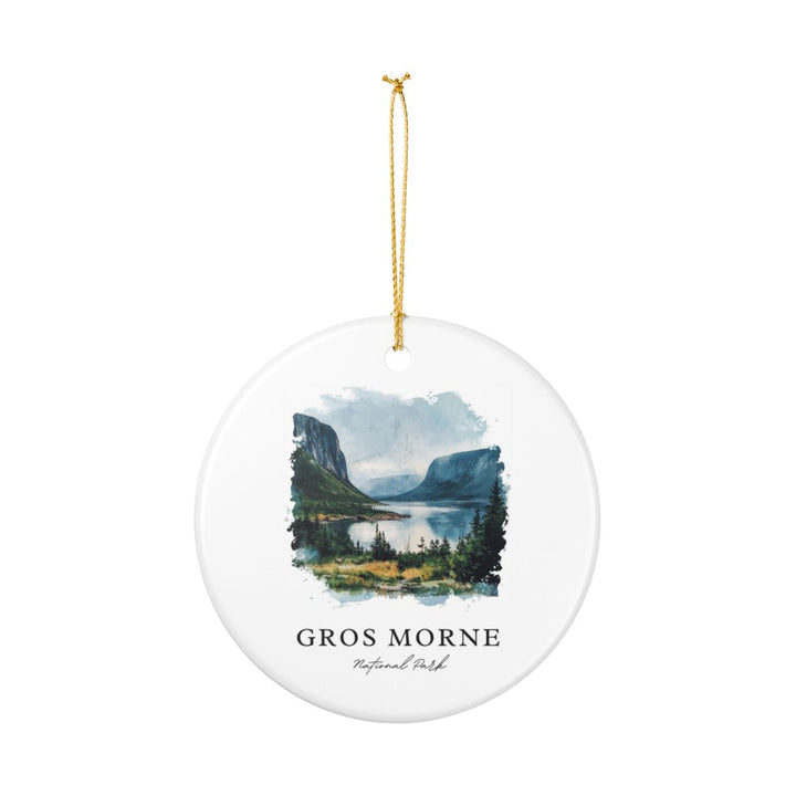 Gros Morne National Park Canada Ornament: Unique Gros Morne National Park Souvenir, Gros Morne National Park Canada Xmas Decor, and Authentic Gros Morne National Park Gift
