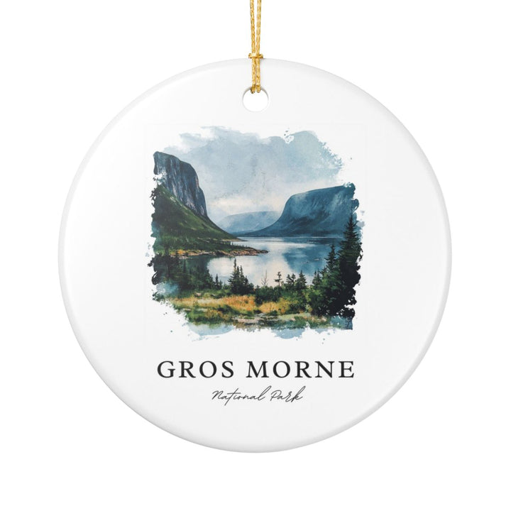 Gros Morne National Park Canada Ornament: Unique Gros Morne National Park Souvenir, Gros Morne National Park Canada Xmas Decor, and Authentic Gros Morne National Park Gift