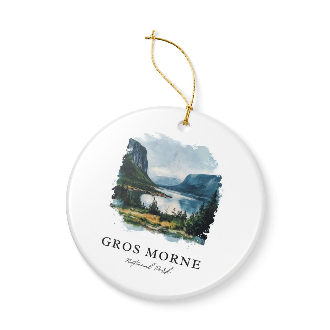 Gros Morne National Park Canada Ornament: Unique Gros Morne National Park Souvenir, Gros Morne National Park Canada Xmas Decor, and Authentic Gros Morne National Park Gift