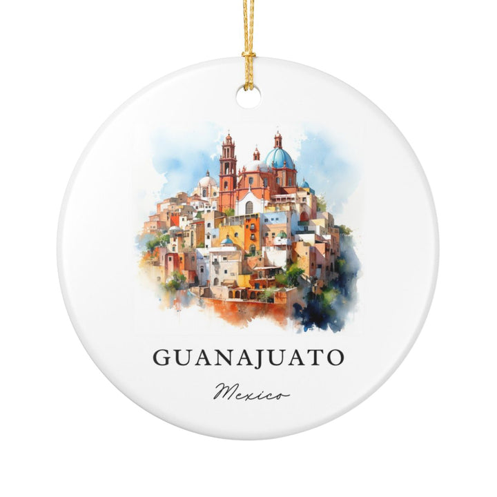 Guanajuato Mexico Ornament: Unique Guanajuato Souvenir, Guanajuato Mexico Xmas Decor, and Authentic Guanajuato Gift