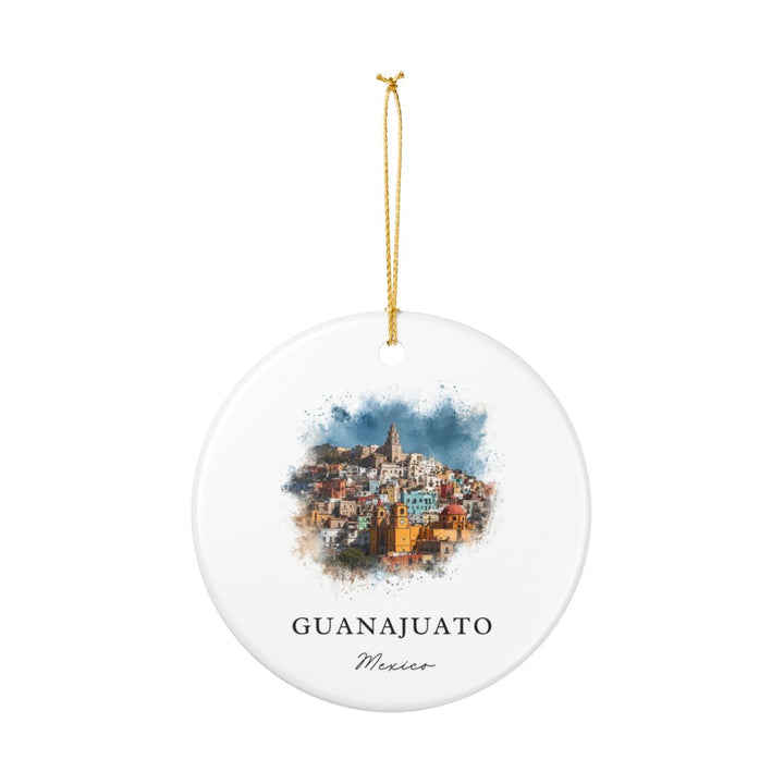 Guanajuato Mexico Ornament: Unique Guanajuato Souvenir, Guanajuato Mexico Xmas Decor, and Authentic Guanajuato Gift