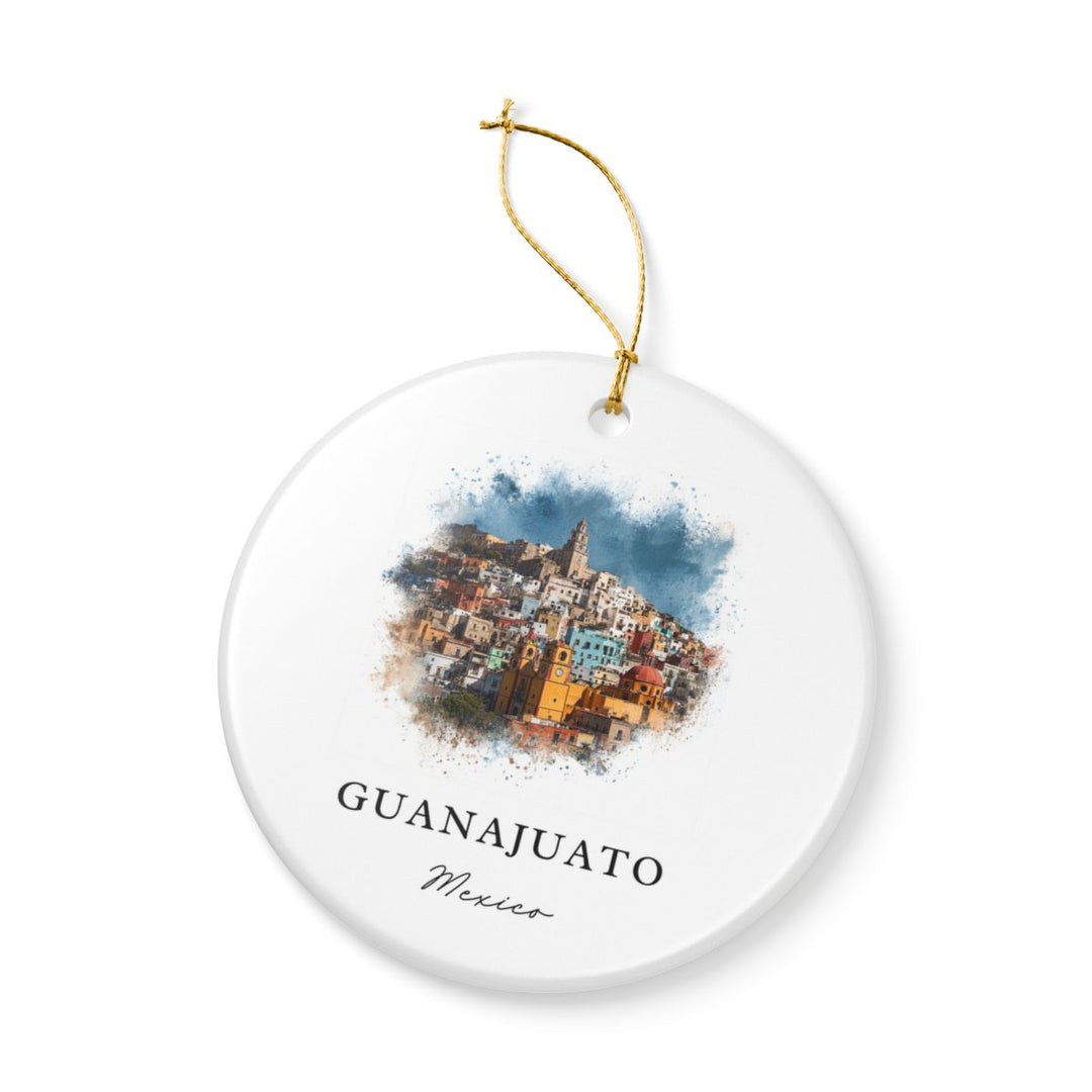 Guanajuato Mexico Ornament: Unique Guanajuato Souvenir, Guanajuato Mexico Xmas Decor, and Authentic Guanajuato Gift