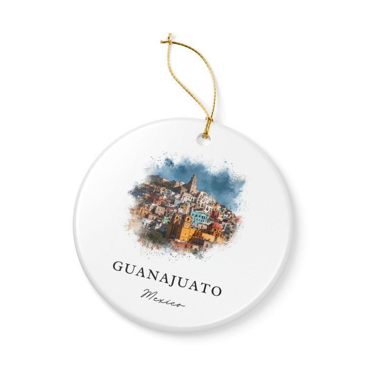 Guanajuato Mexico Ornament: Unique Guanajuato Souvenir, Guanajuato Mexico Xmas Decor, and Authentic Guanajuato Gift