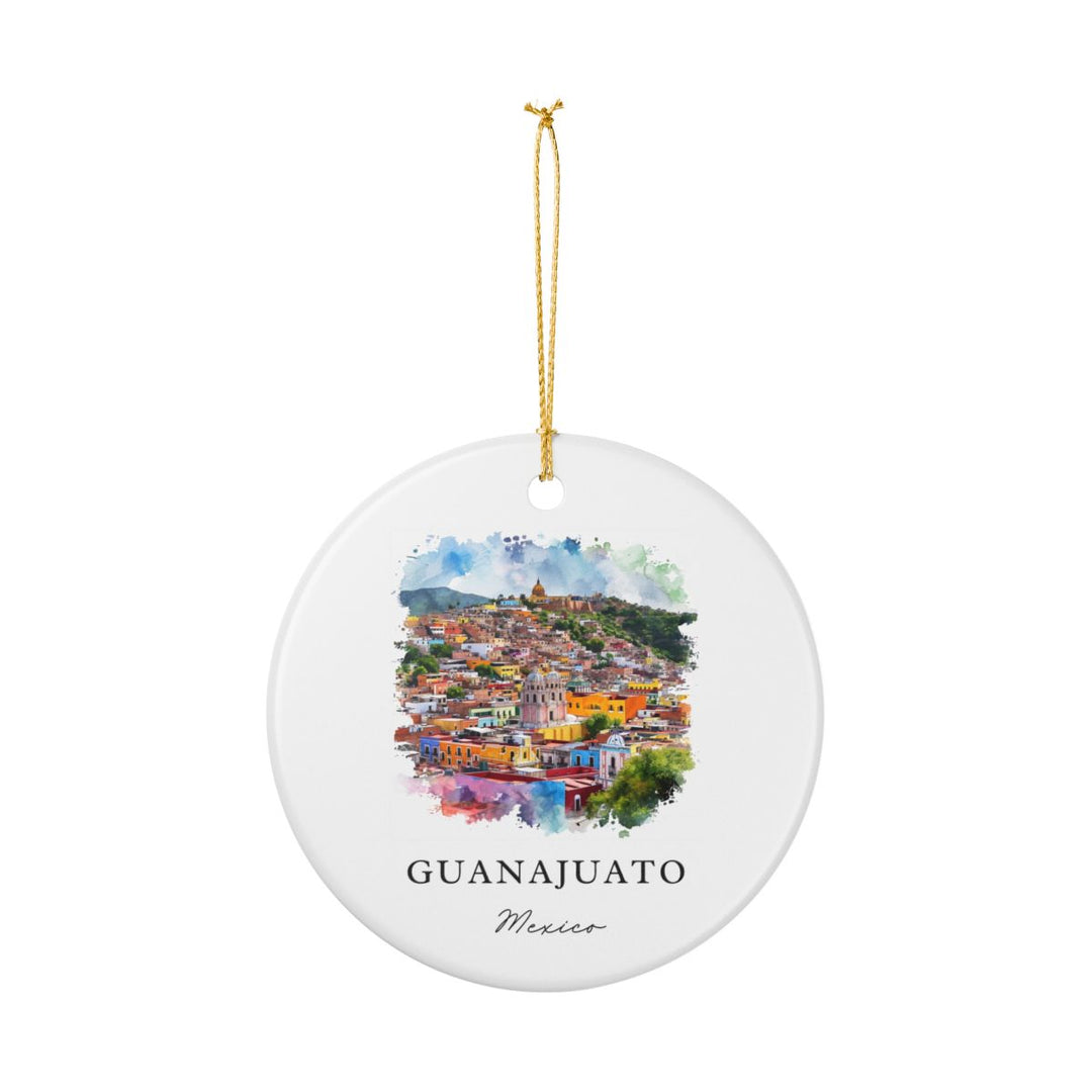 Guanajuato Mexico Ornament: Unique Guanajuato Souvenir, Guanajuato Mexico Xmas Decor, and Authentic Guanajuato Gift