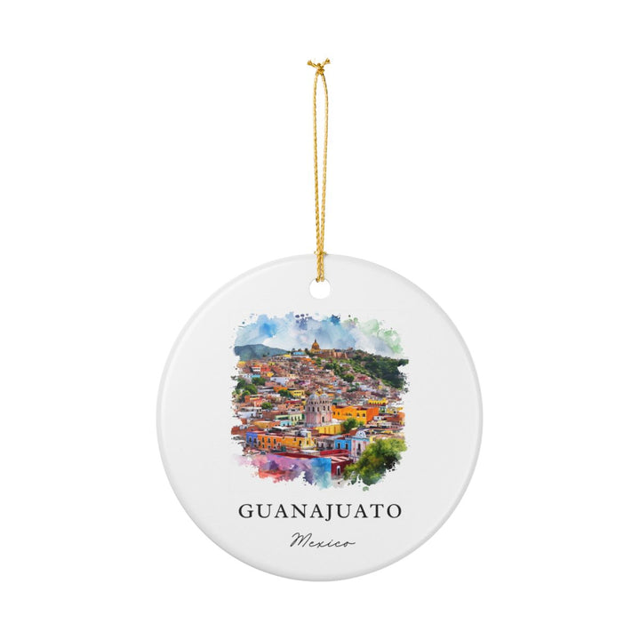 Guanajuato Mexico Ornament: Unique Guanajuato Souvenir, Guanajuato Mexico Xmas Decor, and Authentic Guanajuato Gift