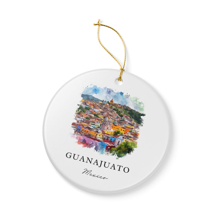 Guanajuato Mexico Ornament: Unique Guanajuato Souvenir, Guanajuato Mexico Xmas Decor, and Authentic Guanajuato Gift