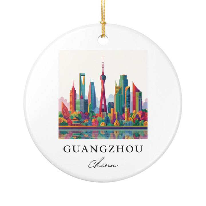 Guangzhou China Ornament: Unique Guangzhou Souvenir, Guangzhou China Xmas Decor, and Authentic Guangzhou Gift