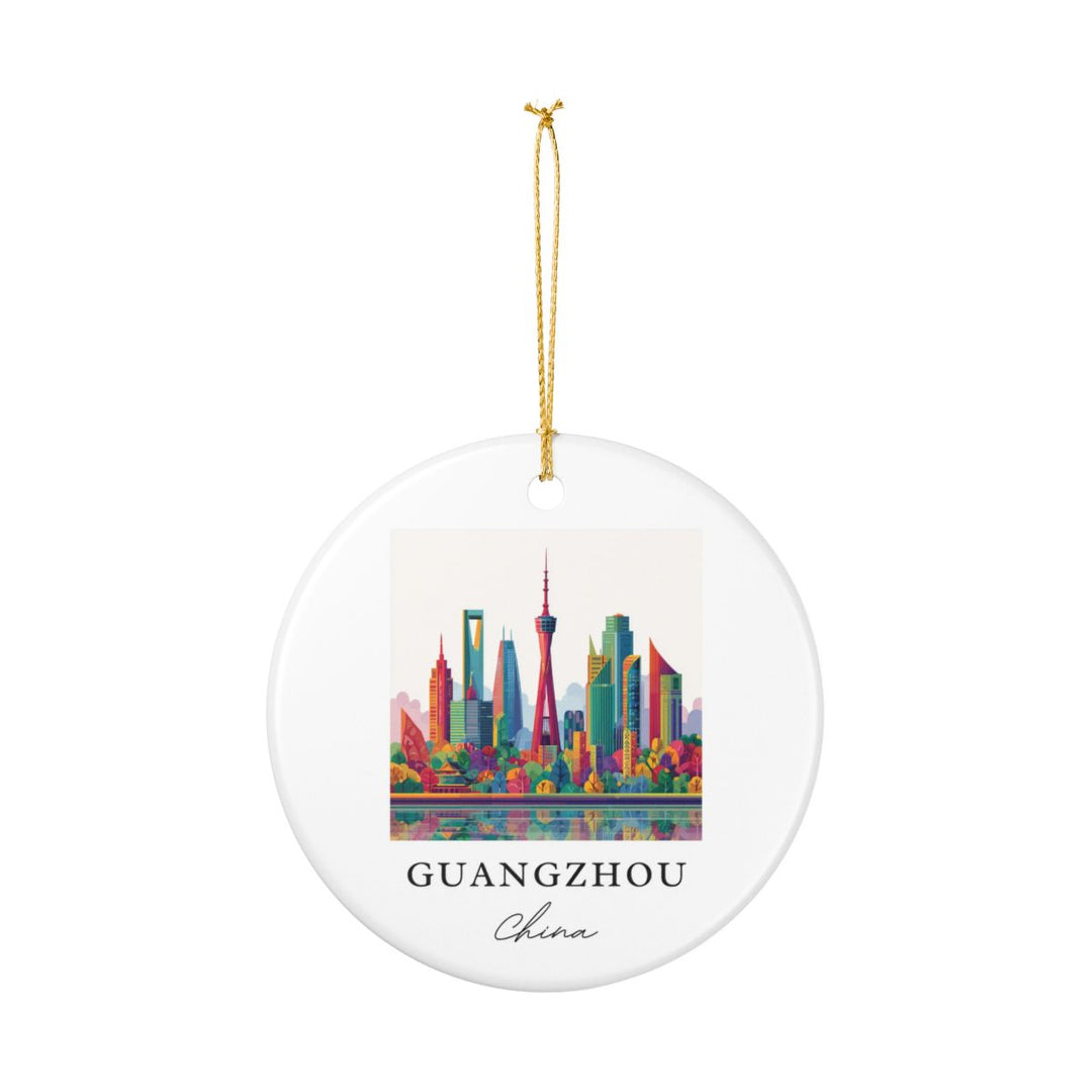 Guangzhou China Ornament: Unique Guangzhou Souvenir, Guangzhou China Xmas Decor, and Authentic Guangzhou Gift