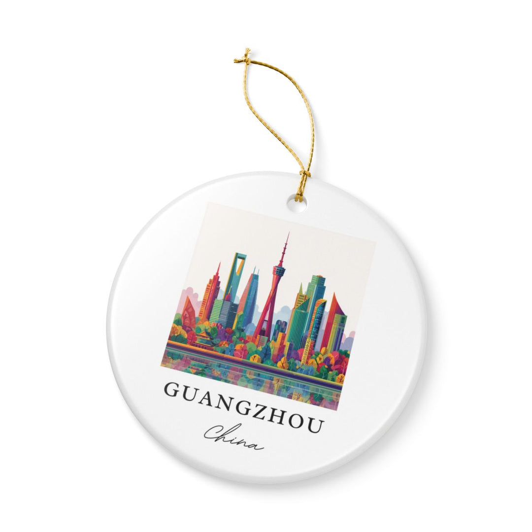 Guangzhou China Ornament: Unique Guangzhou Souvenir, Guangzhou China Xmas Decor, and Authentic Guangzhou Gift