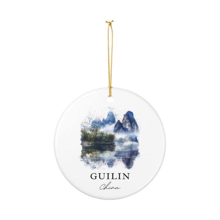 Guilin China Ornament: Unique Guilin China Souvenir, Guilin China Xmas Decor, and Authentic Guilin China Gift