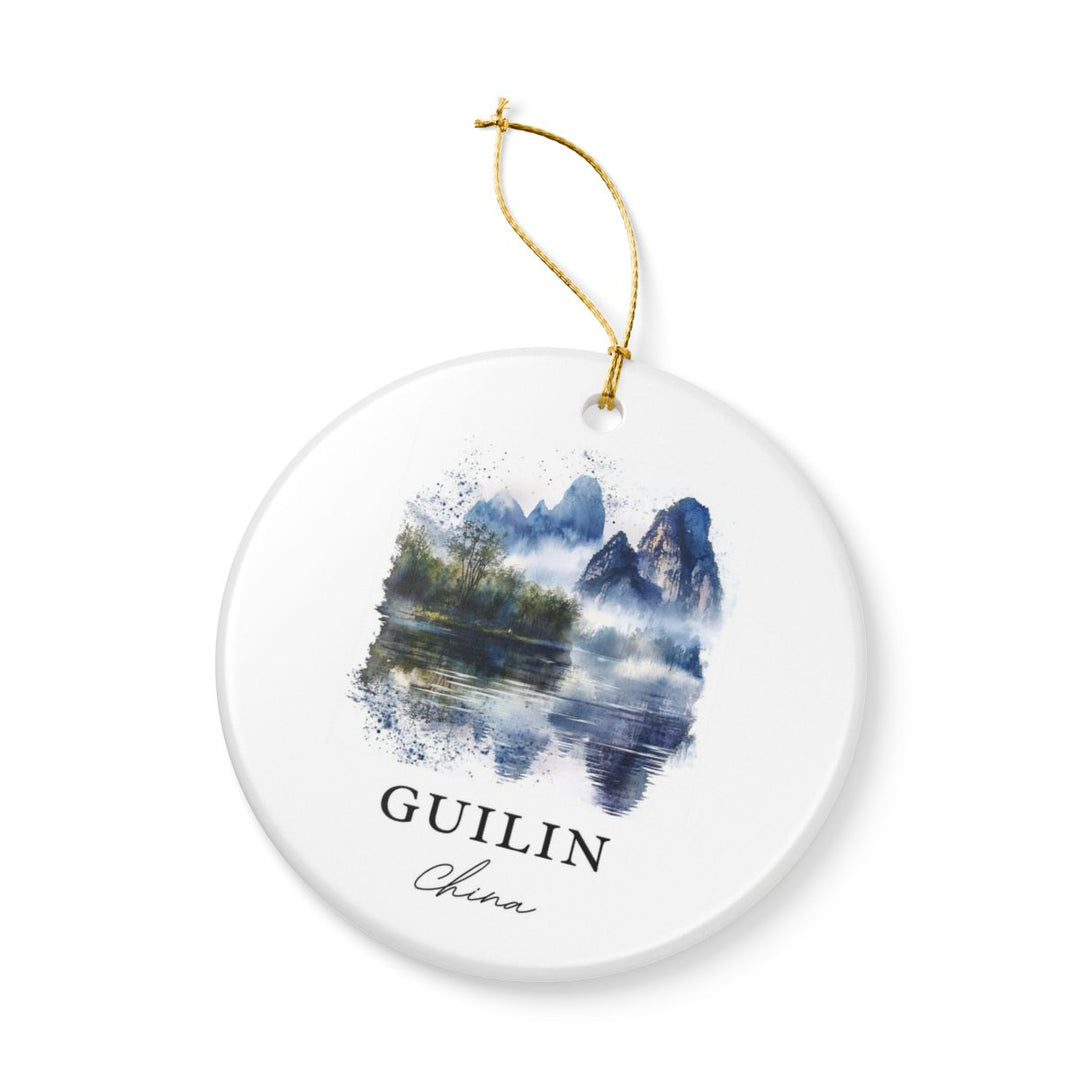 Guilin China Ornament: Unique Guilin China Souvenir, Guilin China Xmas Decor, and Authentic Guilin China Gift